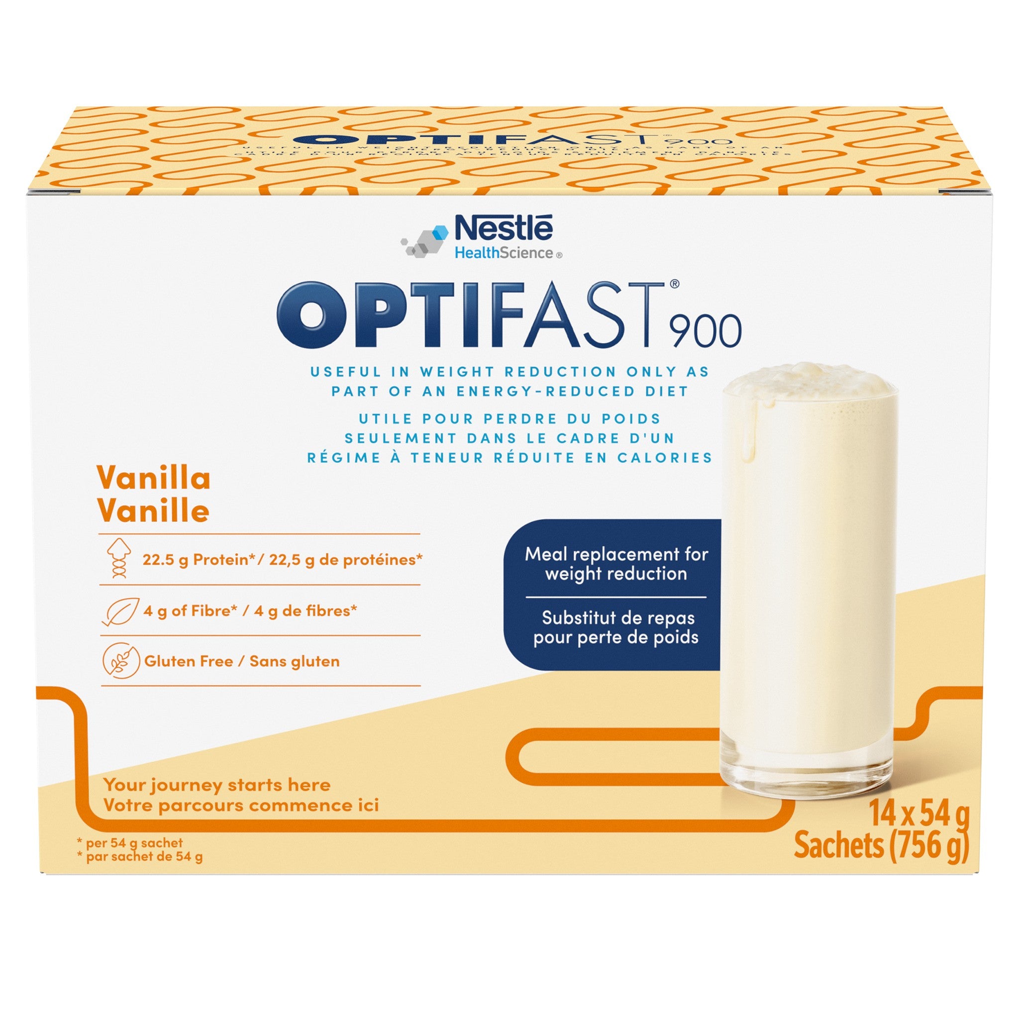 Formule préopératoire Optifast 900 - vanille (prescription médicale obligatoire)